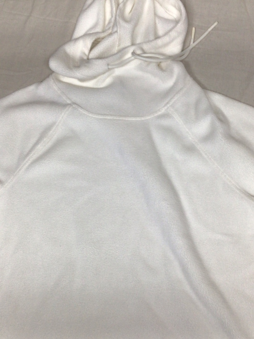 Kids White Hoodie Sweatshirt - Soft Pullover Hooded Top